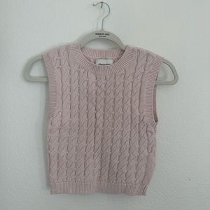 Abercrombie and Fitch Knit Sweater Vest